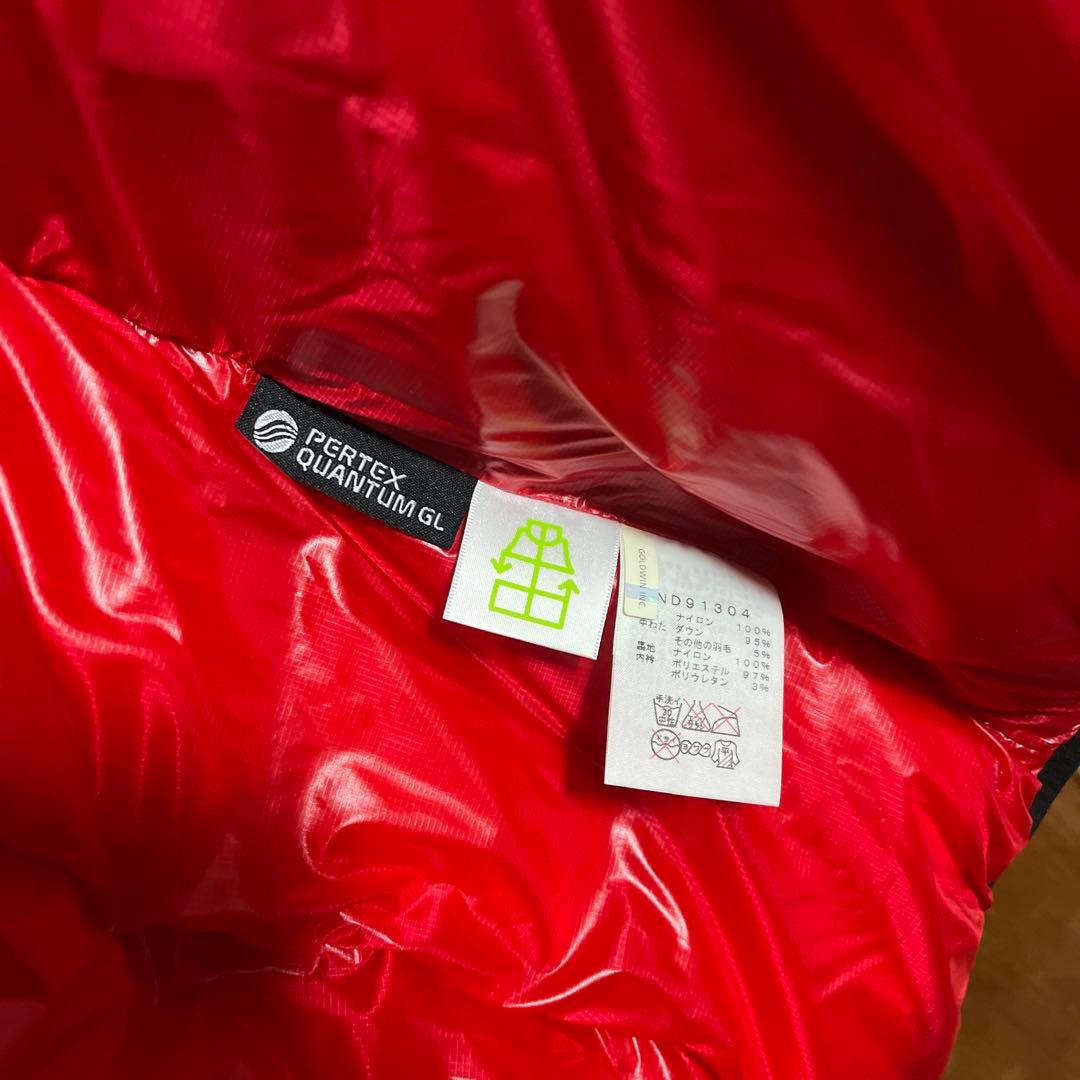 THE NORTH FACE 赤 ダウンジャケット ノースフェイス