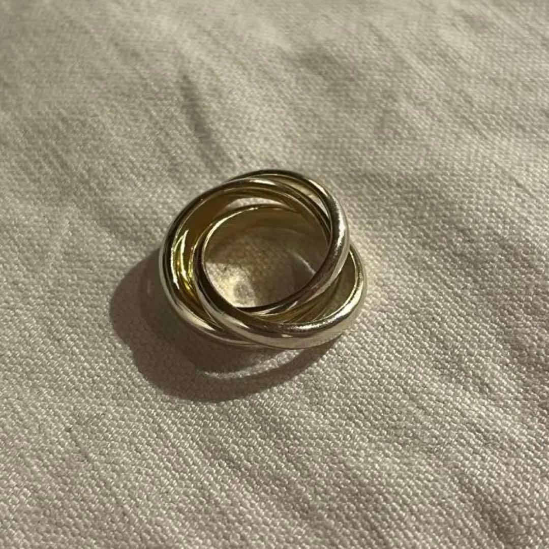 daughter jewelry 3連ピンキーリング 指輪 silver925