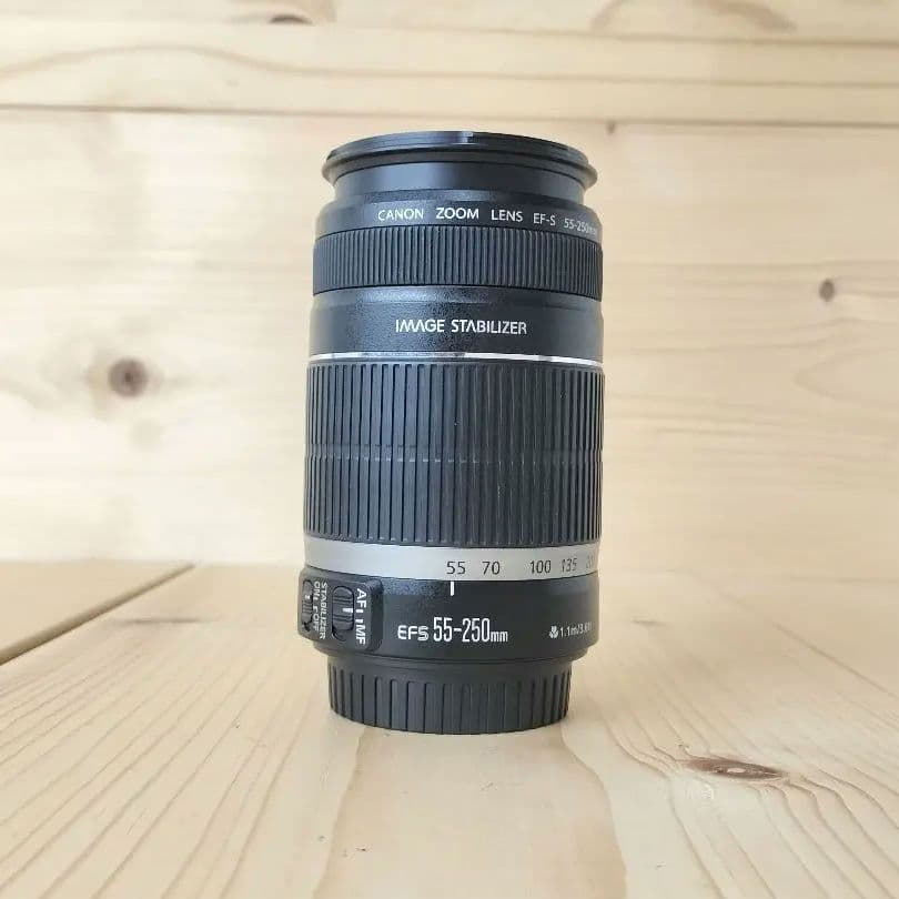 ★動作OK★レンズ Canon EF-S 55-250mm f4-5.6 IS