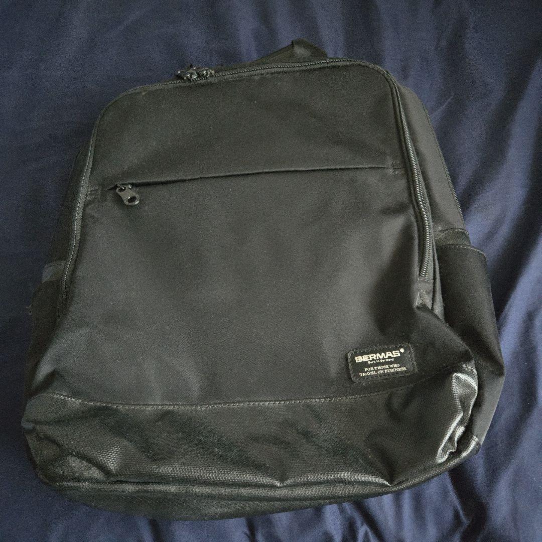 【生産終了モデル】バーマス BERMAS ビジネスリュック ブラック