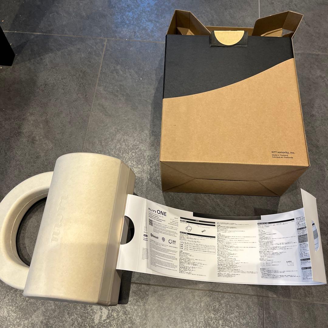 【新品】nwn ONE オンイヤースピーカー MBH001 ファントムグレイ