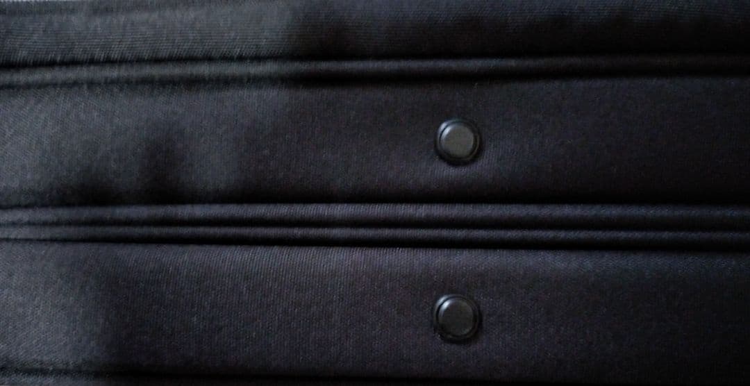 【廃盤品】無印良品　半分の厚みで収納できるソフトキャリーケース　S