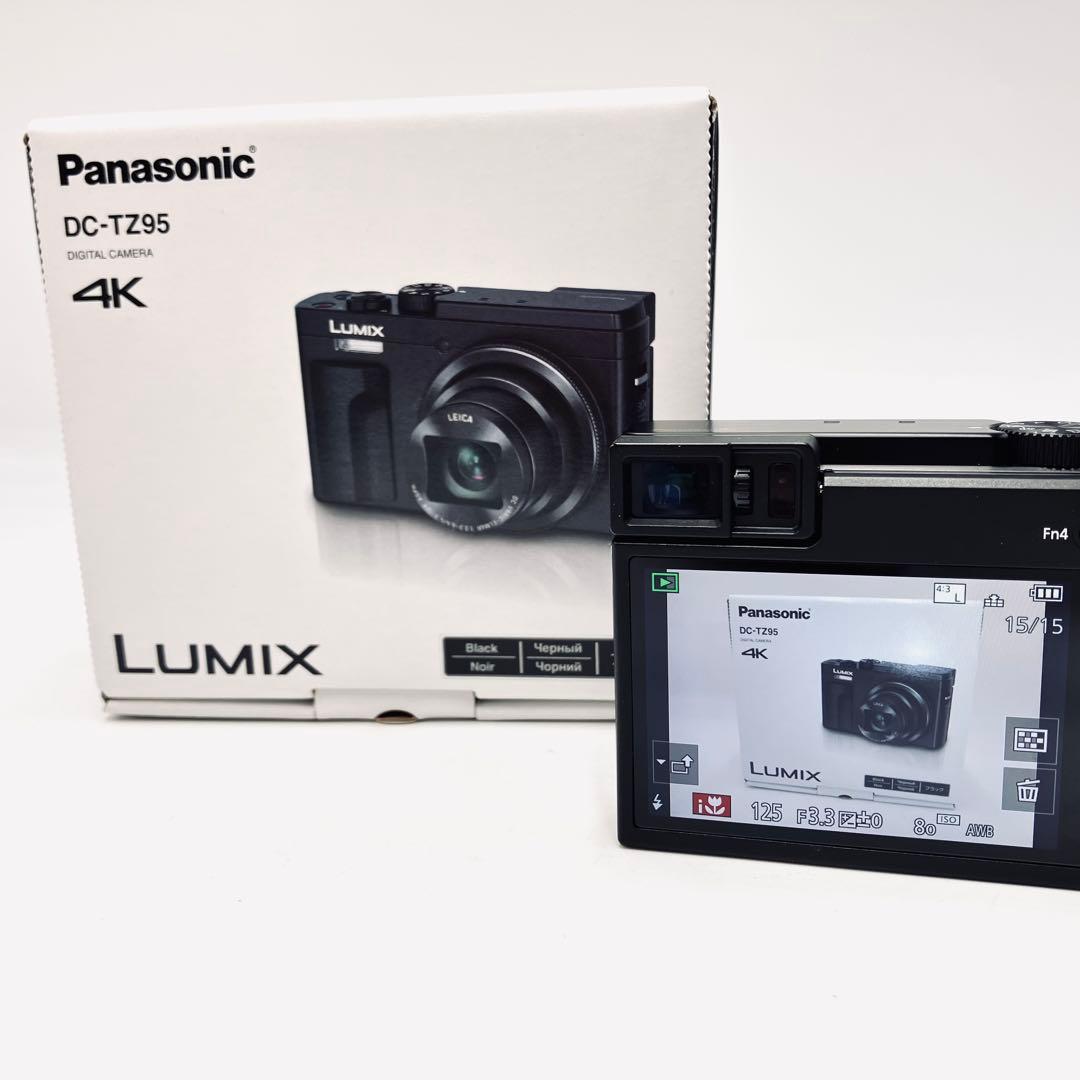 美品♪ Panasonic DC-TZ95 ブラック
