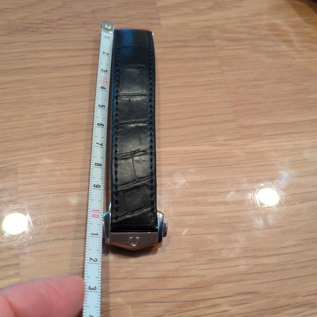 値下げ☆オメガ純正シーマスターアクアテラレザーベルト20-18mmバックル18