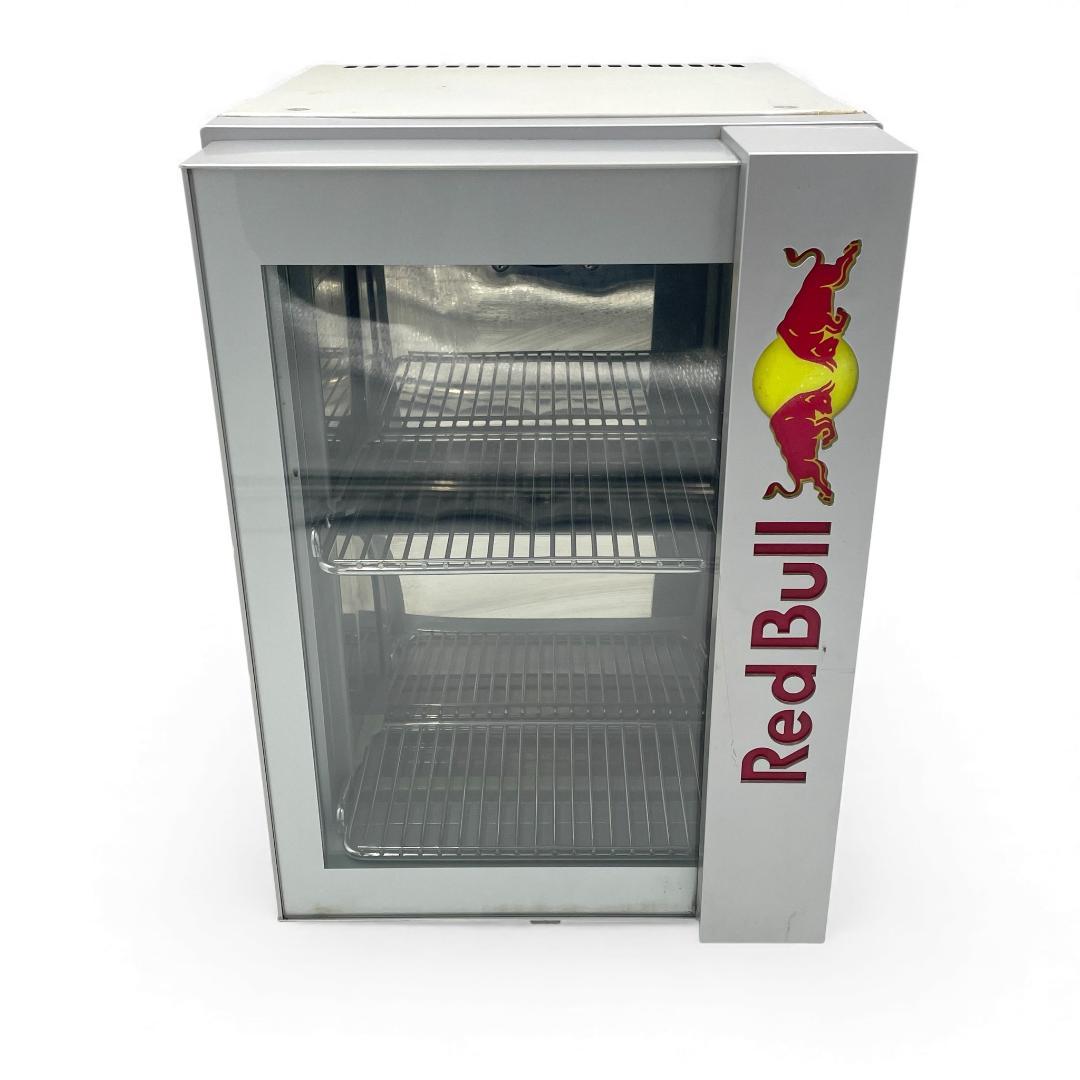 【非売品】稼働品 Red Bull 小型冷蔵庫 ガラス扉 2段収納#インテリア