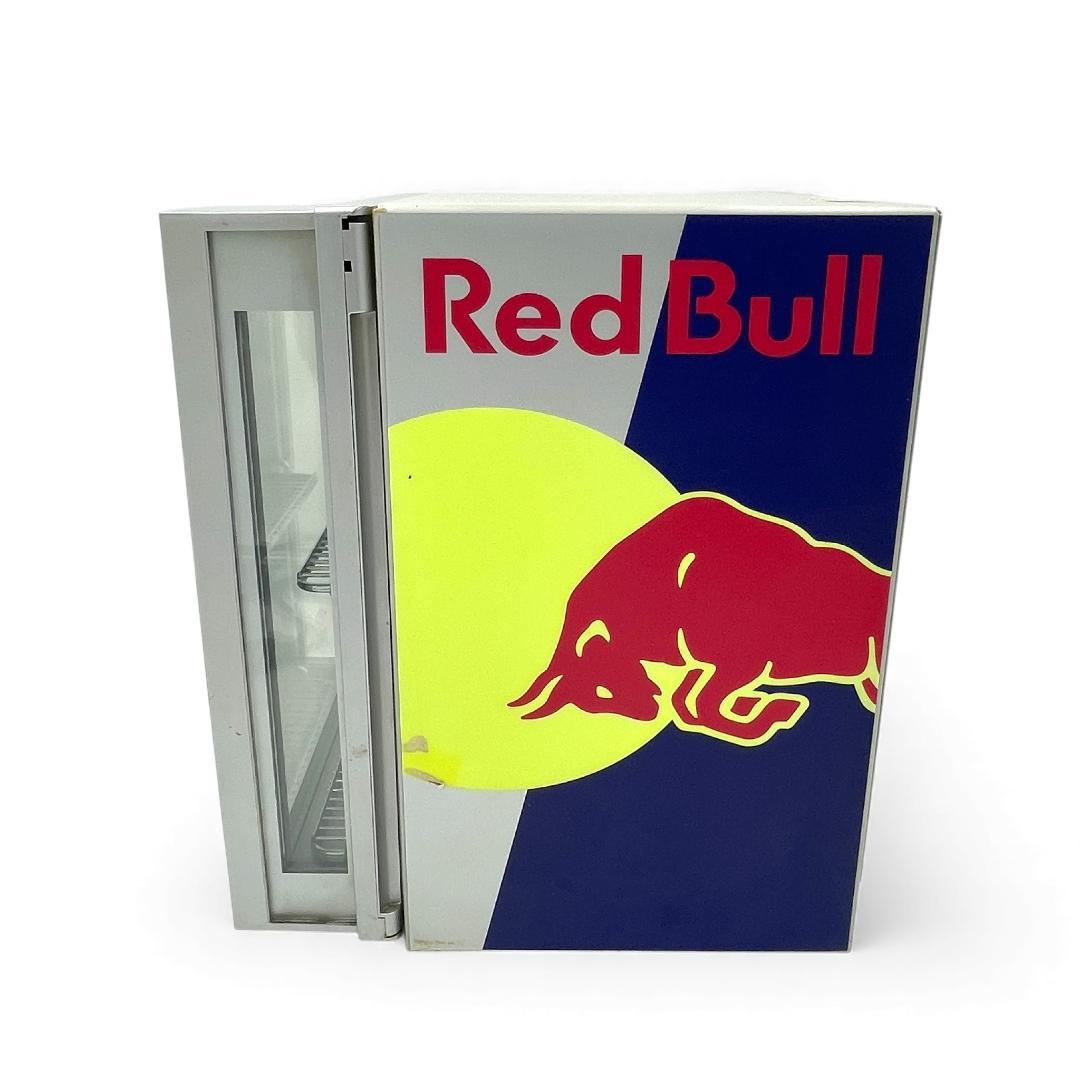【非売品】稼働品 Red Bull 小型冷蔵庫 ガラス扉 2段収納#インテリア