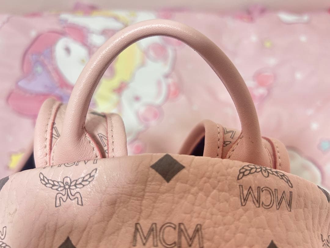 MCM リュック パウダーピンク