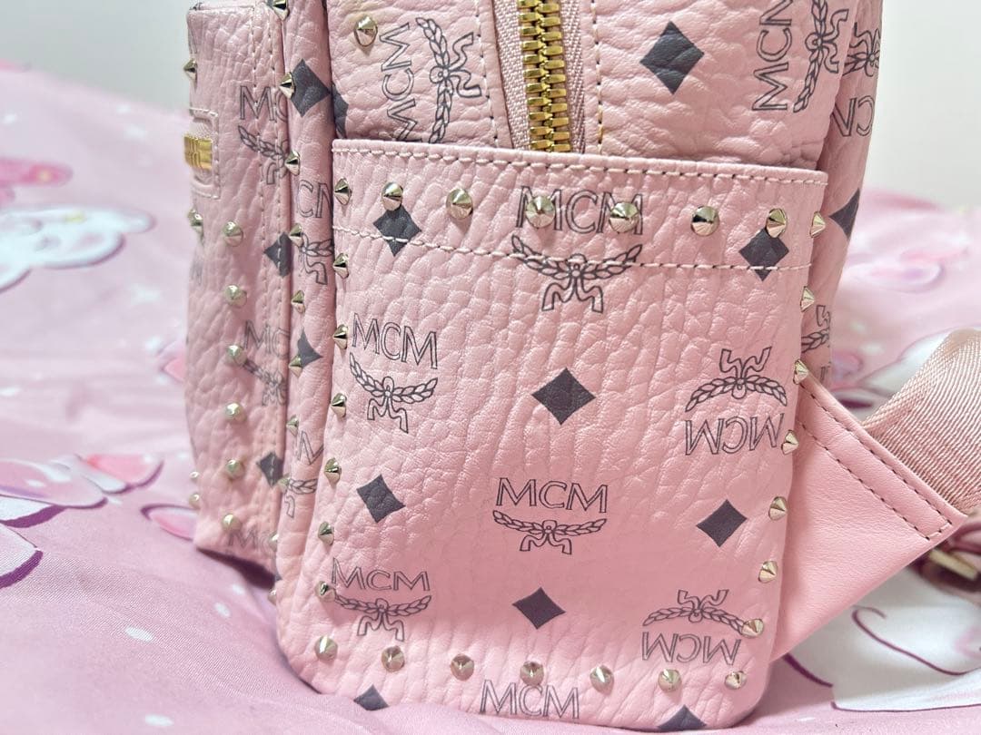 MCM リュック パウダーピンク