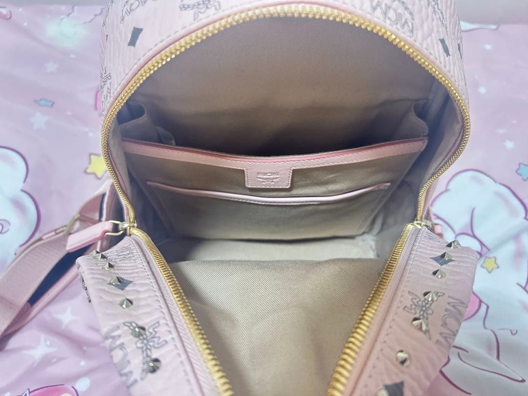 MCM リュック パウダーピンク