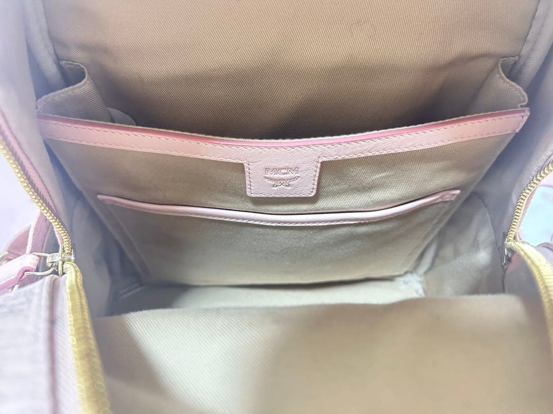 MCM リュック パウダーピンク