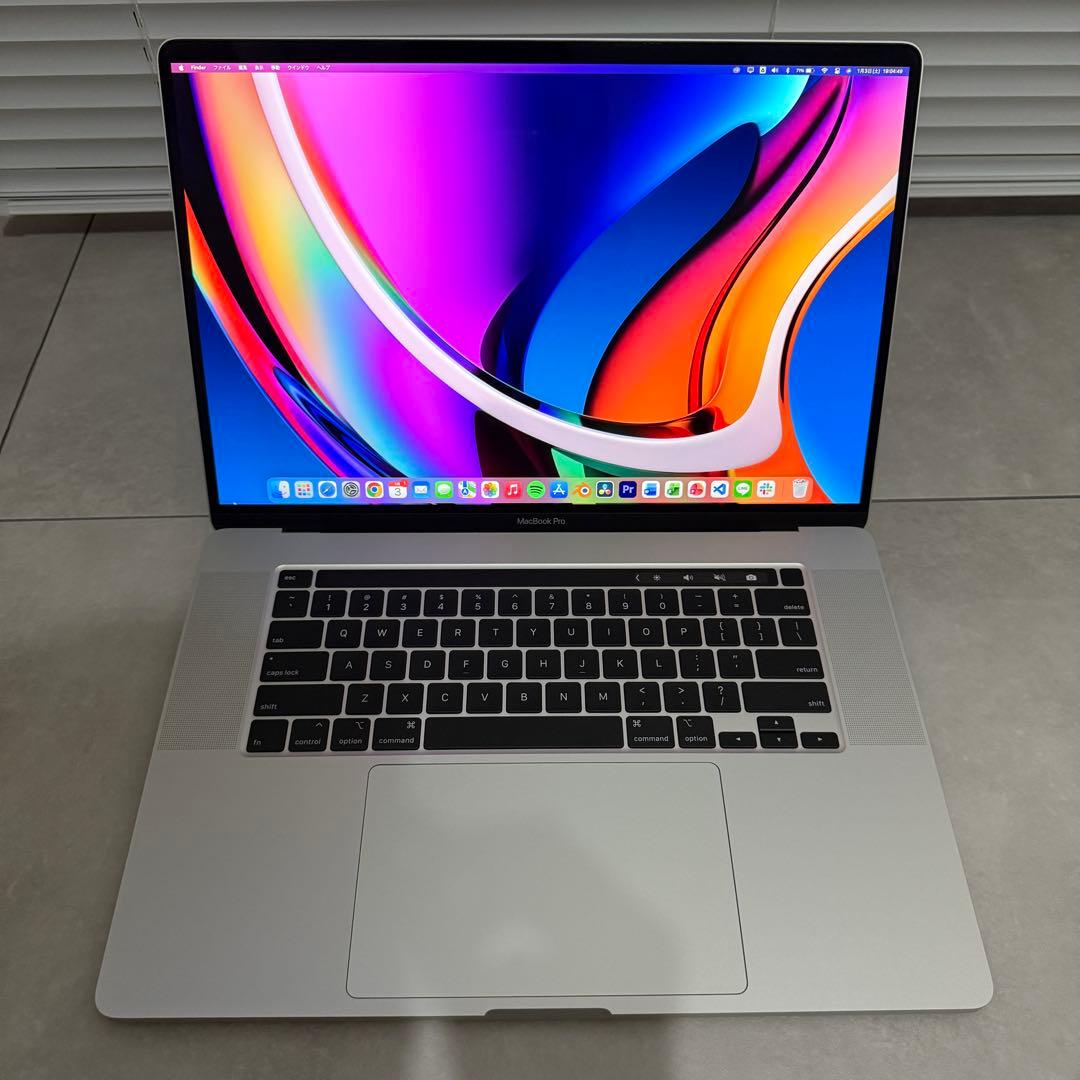 【美品】MacBook Pro 2019 16インチ シルバー US配列