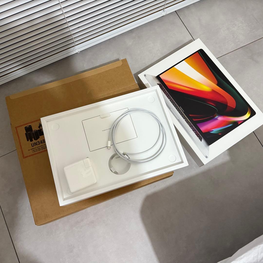 【美品】MacBook Pro 2019 16インチ シルバー US配列