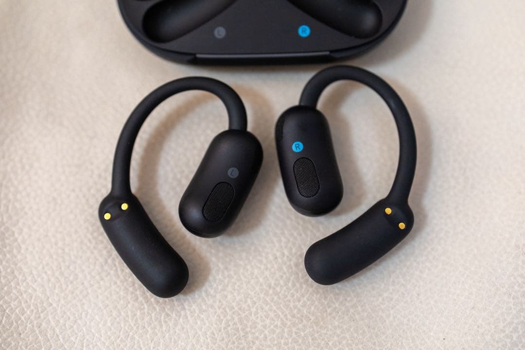 美品 soundcore AeroFit 2 ワイヤレスイヤホン ブラック