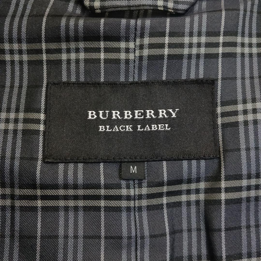 ✨極美品✨バーバリーブラックレーベル　ラムレザー　ライダース　ブラック　M