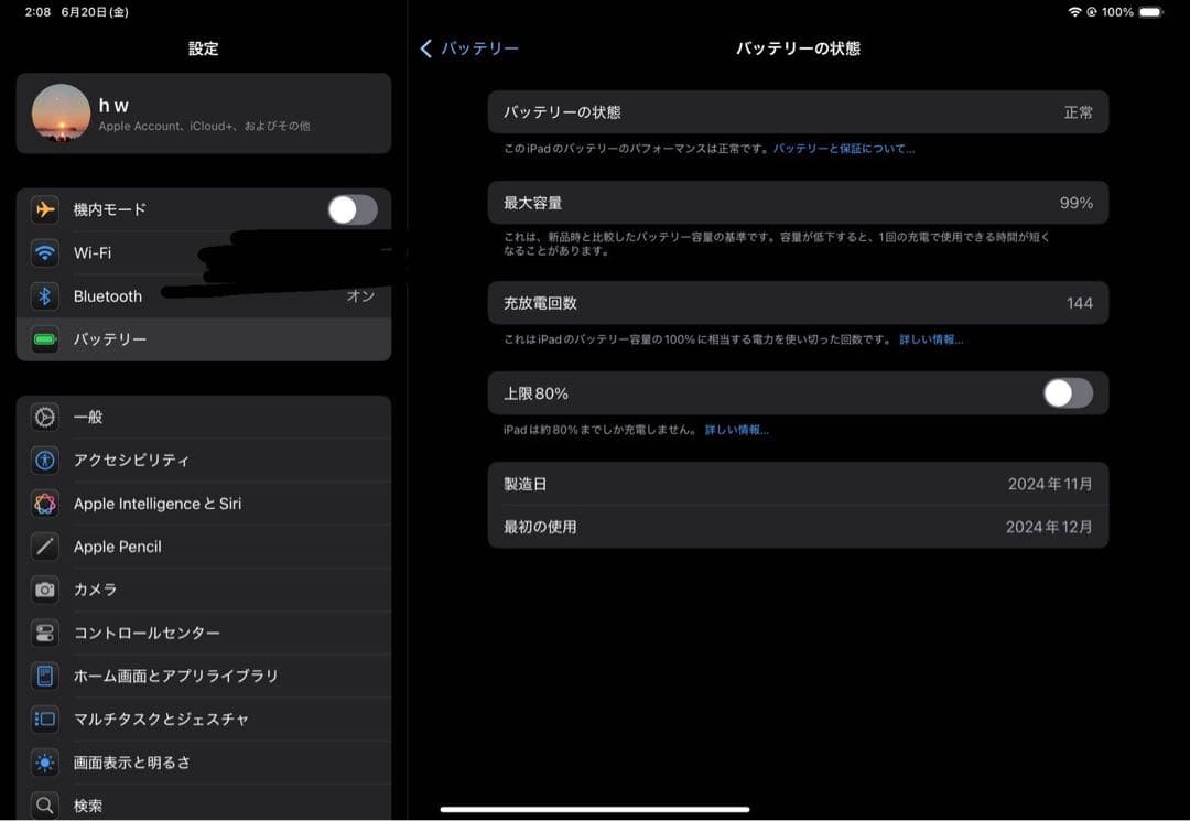 iPad Pro 11インチ 第5世代 256GB 本体