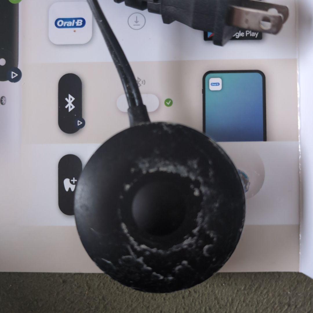 Oral−B IOM72J22BDBK-W BLACK　専用替ブラシつき