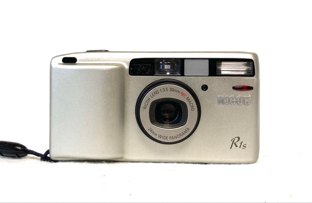 【完動品 美品】RICOH R1s フィルムカメラ ケース付き 動作確認済