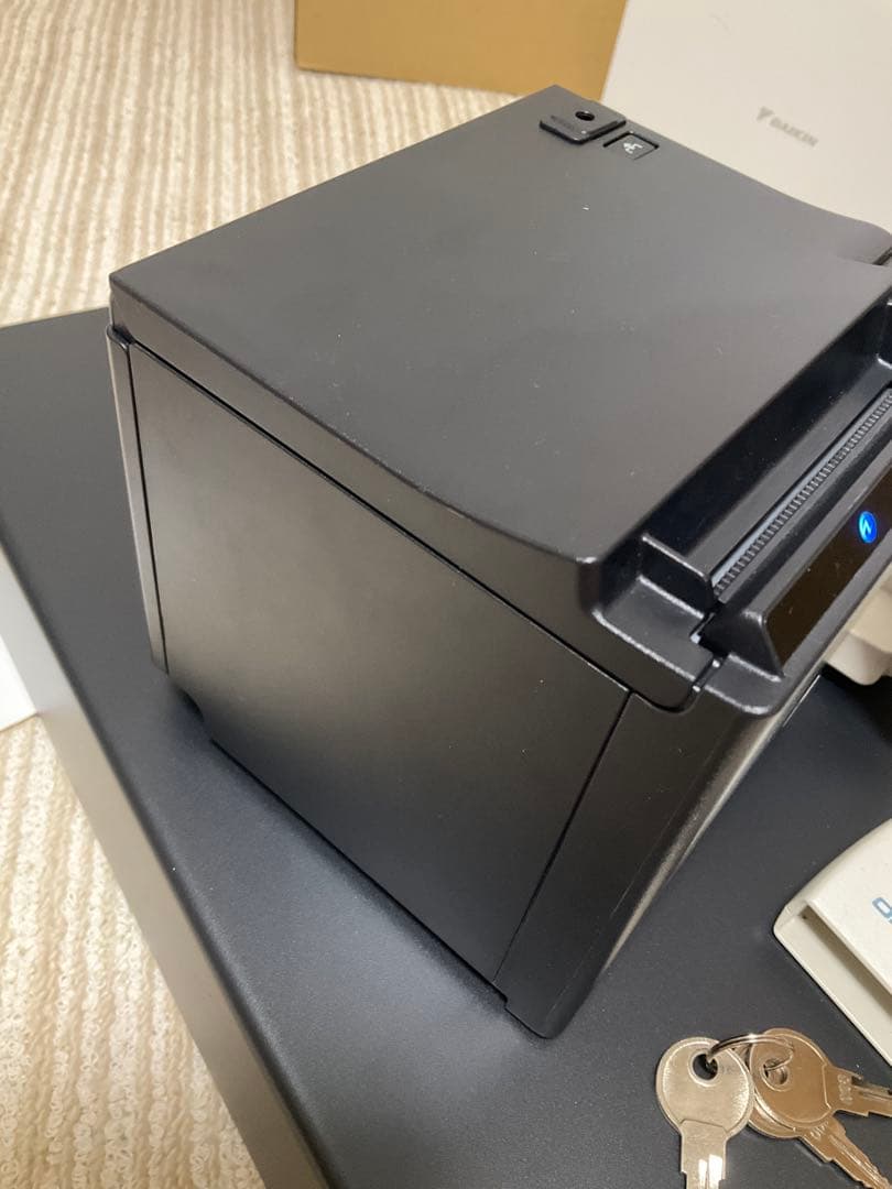 EPSON TM-M30 レシートプリンター キャッシュドロアセット 程度良好