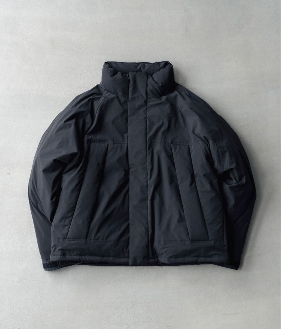 美品 SINSS ショートパフジャケット チャコール S