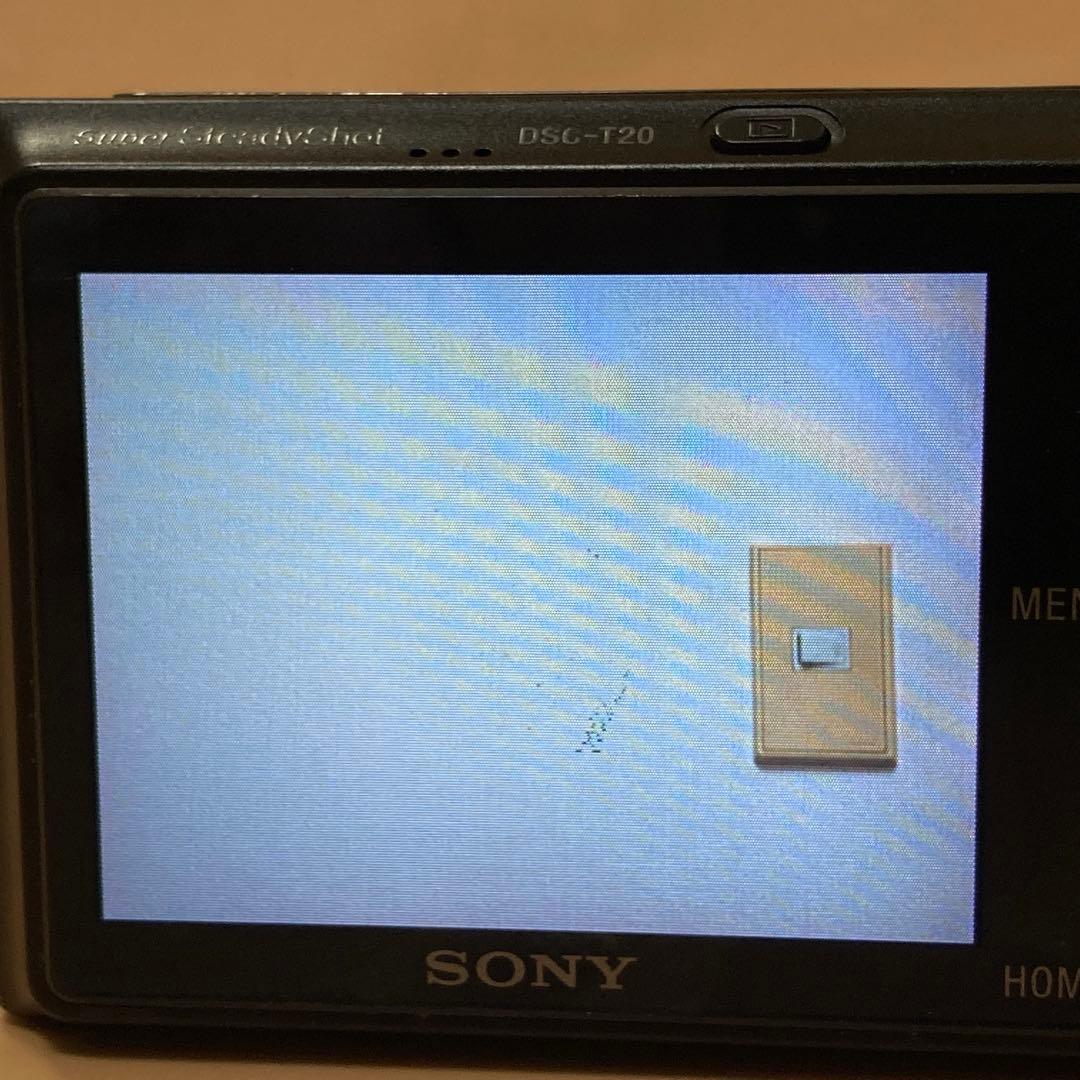 ◆完動品◆ SONY サイバーショット DSC-T20 コンパクトデジタルカメラ
