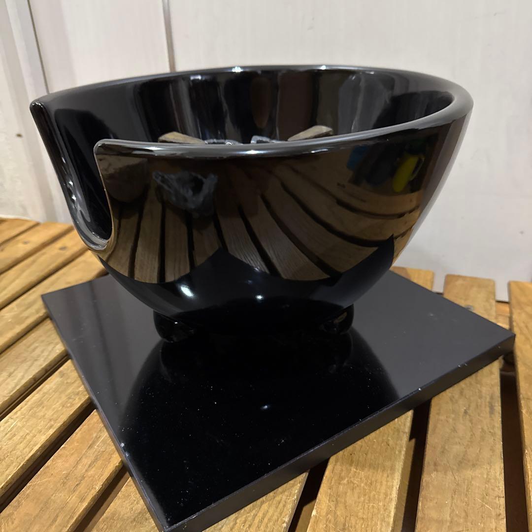 未使用 野々田式 風呂型電熱器 F405 真塗 紅鉢型