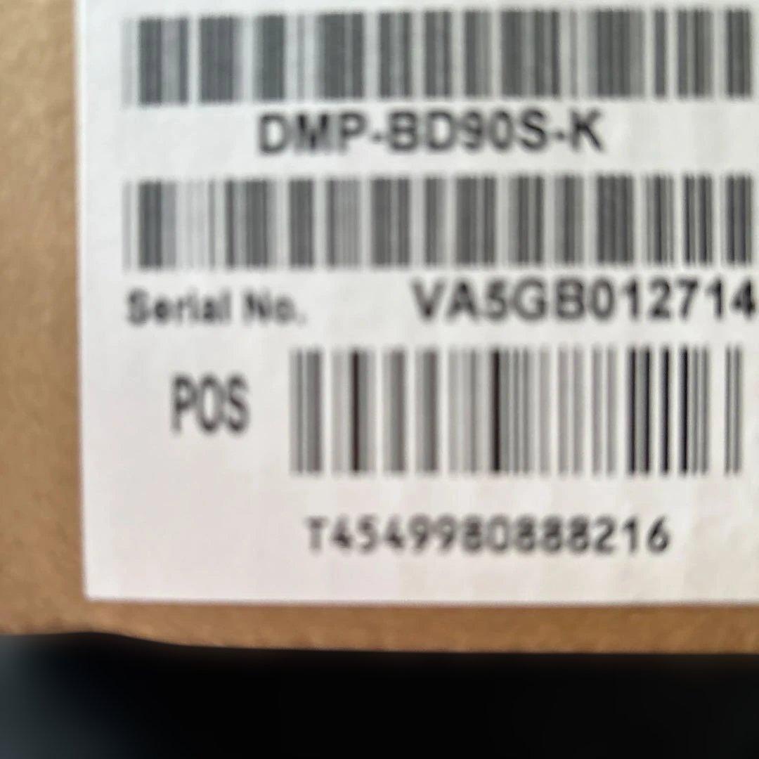 Panasonic ブルーレイディスクプレーヤー．新品未開封！