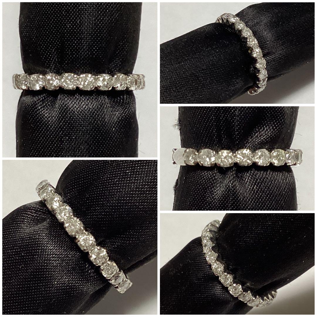 黄龍さま専用❗️ダイヤモンド✨リング✨約12号✨ハーフアップ・エタニティ✨指輪