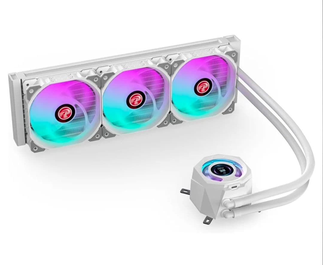 ライジンテック CYCLOPS 360 WHITE AIO水冷CPUクーラー