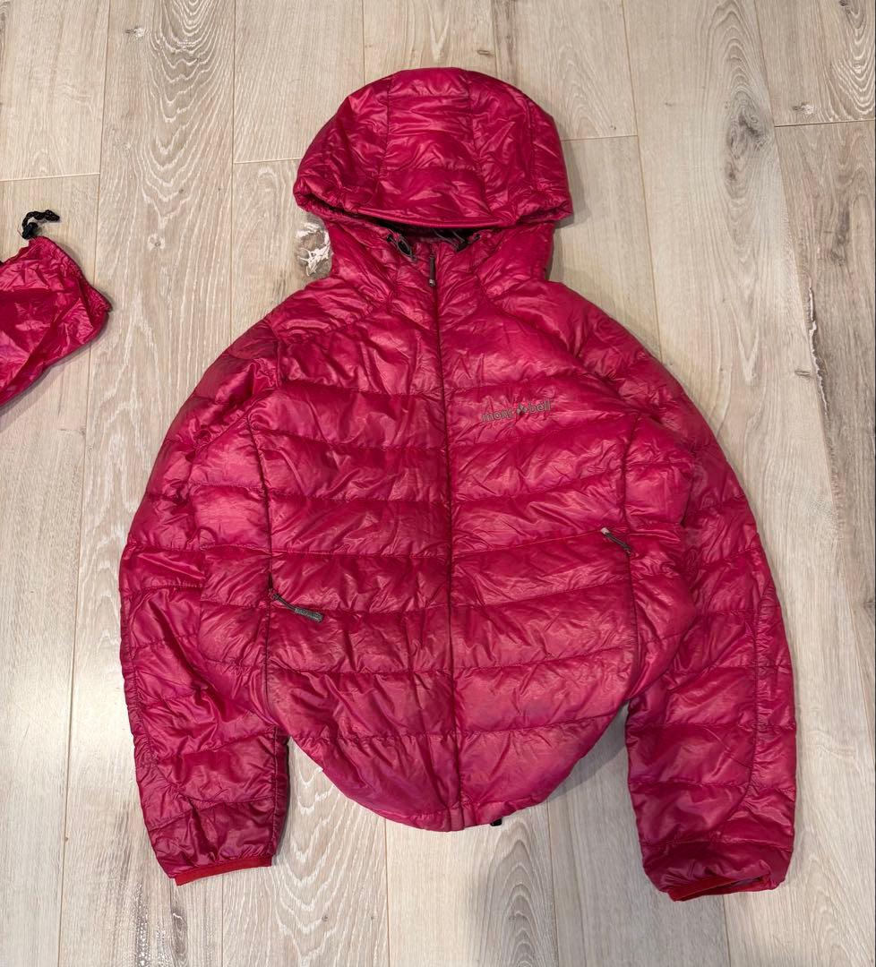 mont-bell ライトアルパイン ダウンジャケット ピンク