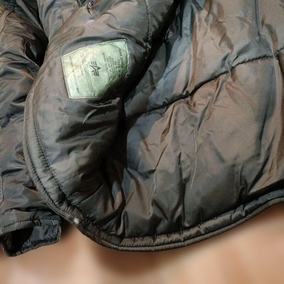 D*バ様 美品☆alpha N3B☆カーキグリーン　XL