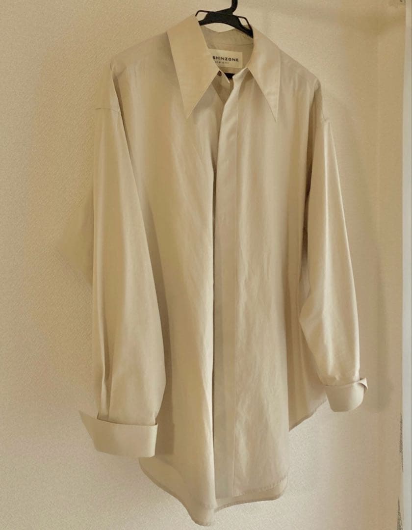 THE SHINZONE ベージュ 長袖シャツ