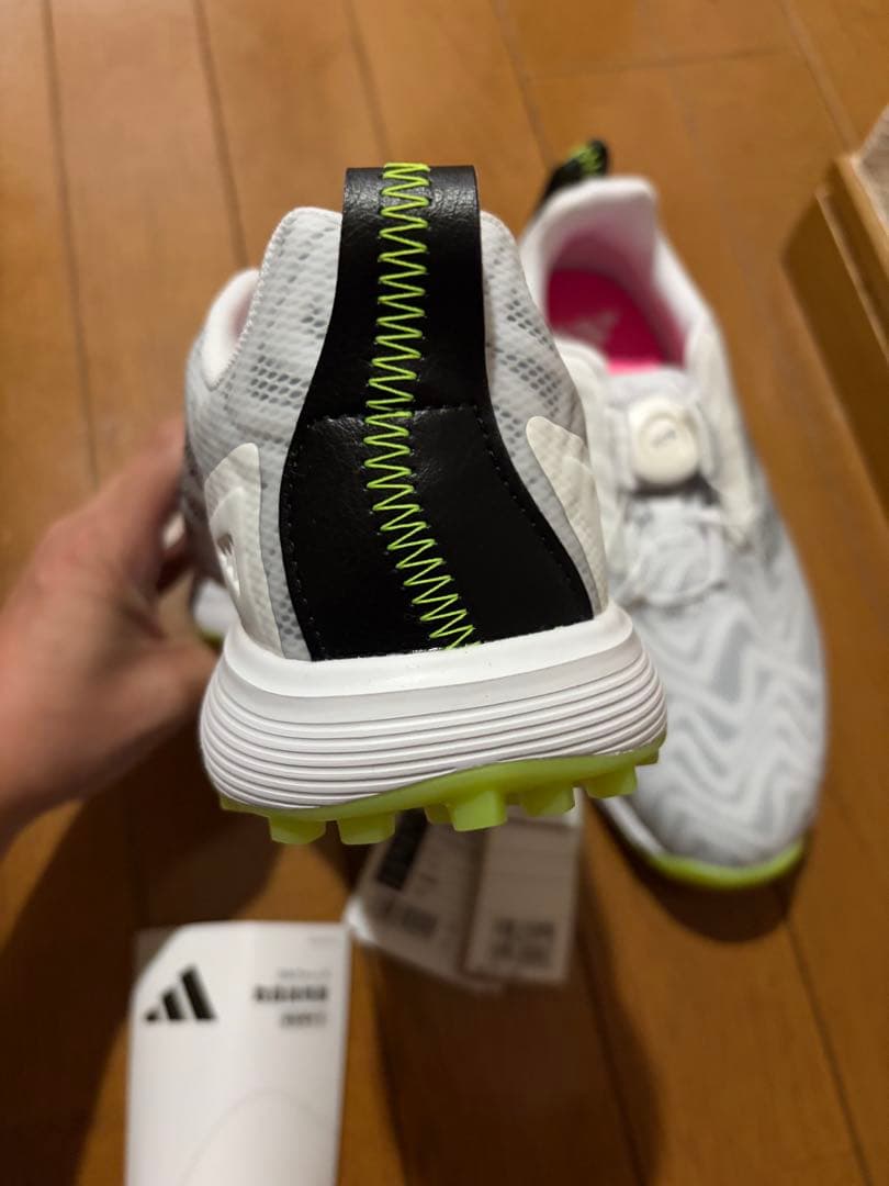新品★adidas コードカオス ゴルフシューズ 23.0cmジュニアサイズ