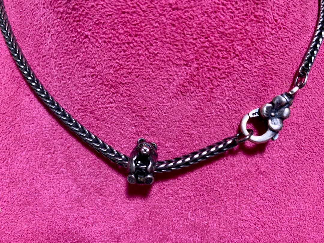 LAA トロールビーズ Trollbeads ネックレス シルバー925
