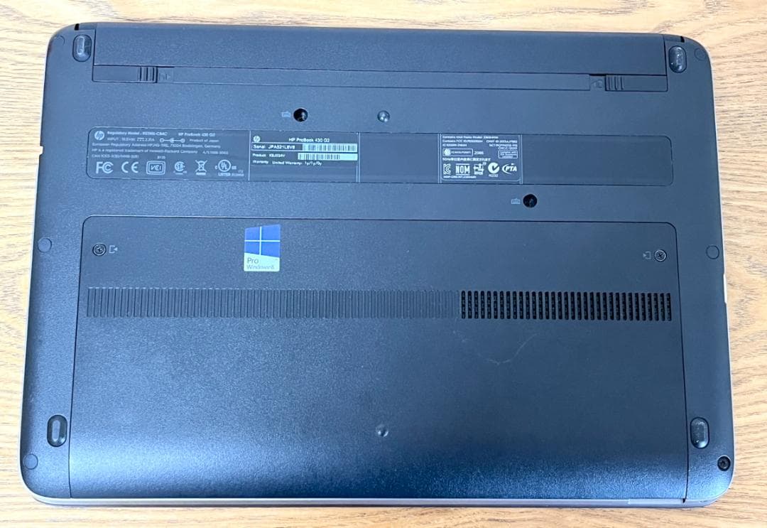 【無料配送】HP ProBook430G2 Office2021 Celeron
