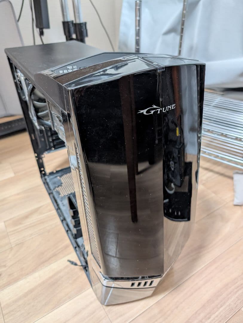 【中古】ミドルタワーPCケース_マザーボード_CPU_メモリ_クーラー_その他