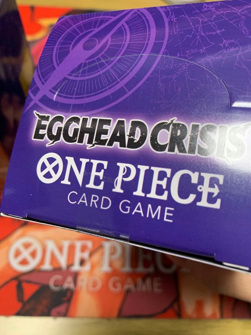 ONE PIECEカード　エッグヘッドクライシス 3BOX 未開封　テープ付き