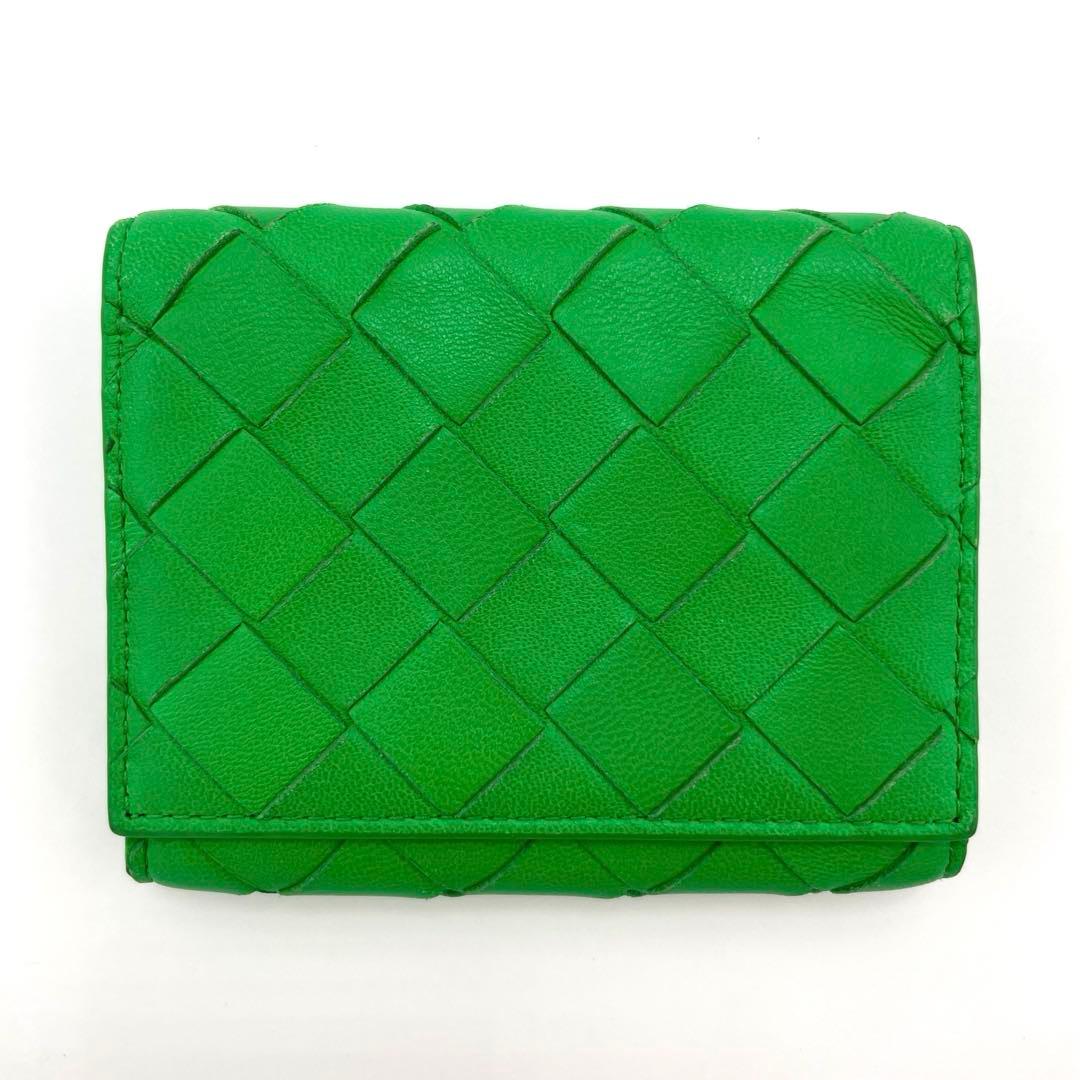 【美品】ボッテガヴェネタ イントレチャート ケース カードケース 折り財布