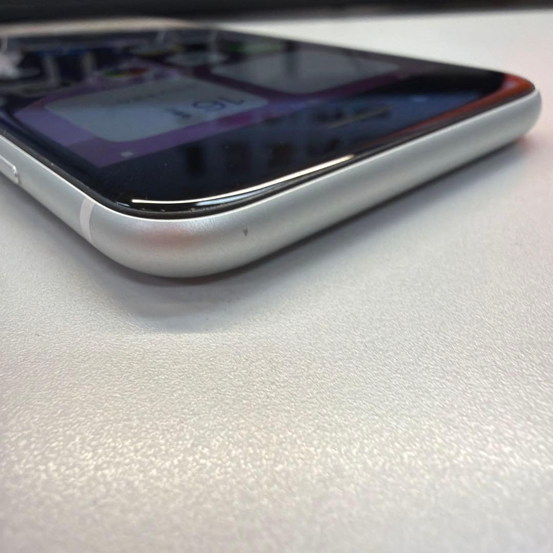 訳あり iPhone SE2 64GB ホワイト 100% TouchID不可