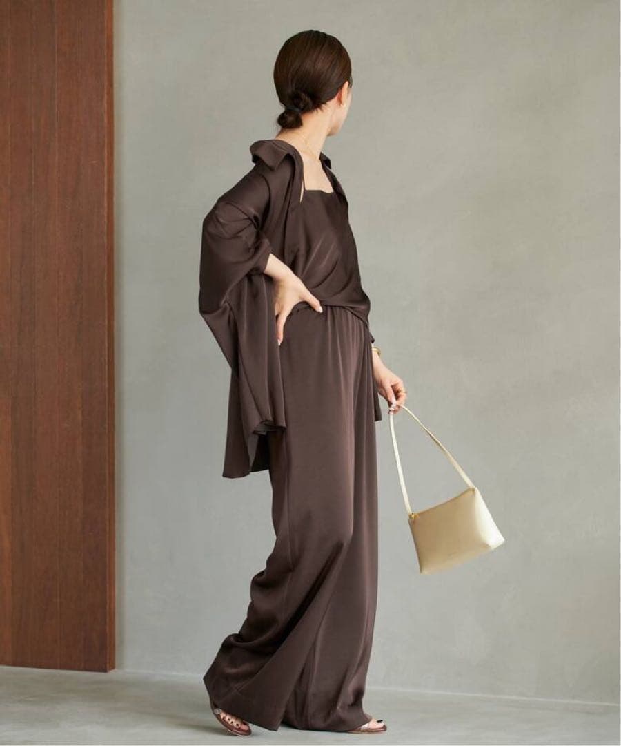 週末限定セール新品未使用タグ付き☆Plage dull satin キャミソール