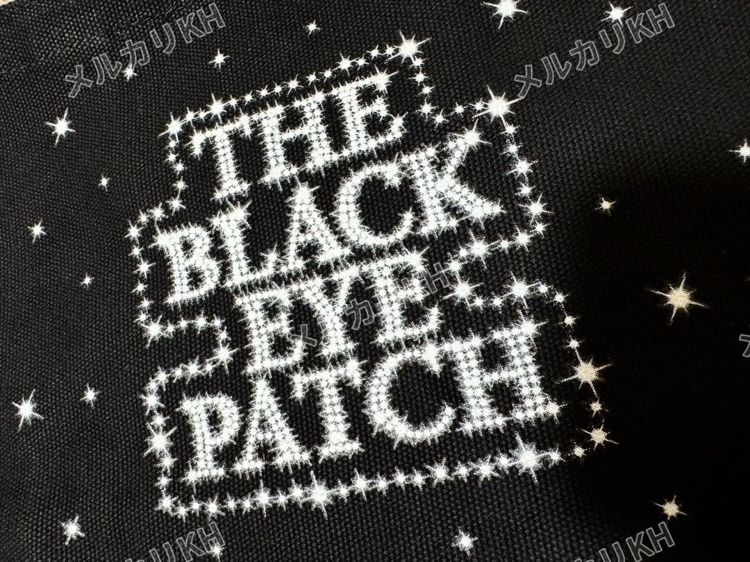 新品S　ブラックアイパッチ　blackeyepatch トートバッグ　ブラック