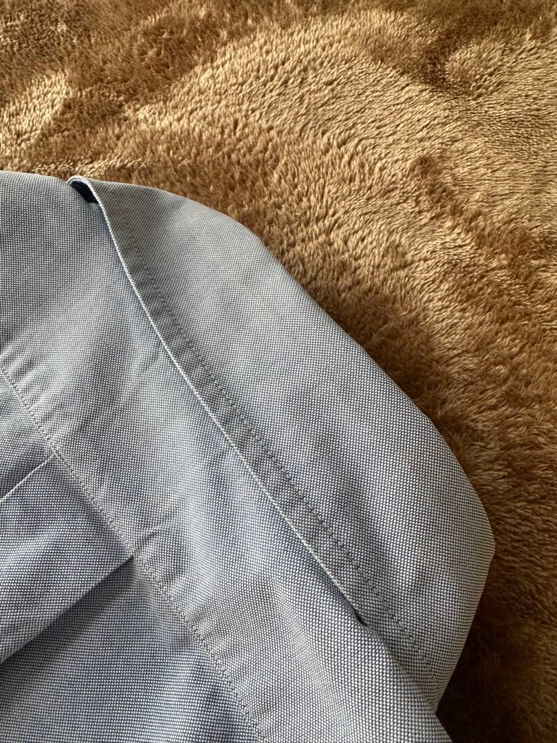 USA メーカーズ　ブルックスブラザーズ サックス　BDシャツ 15-32 L