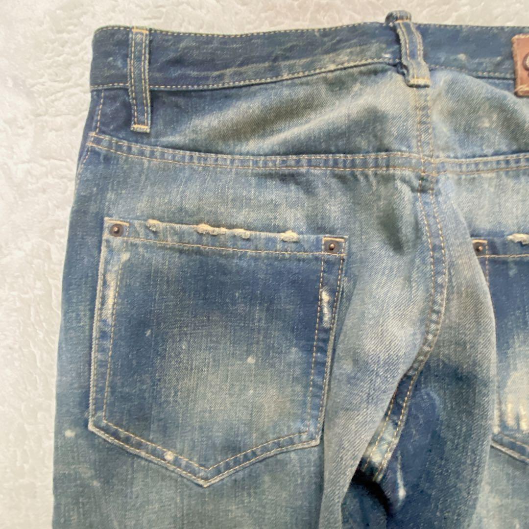 DISQUARED2・size46　71LA338　クラッシュド加工・イタリア製