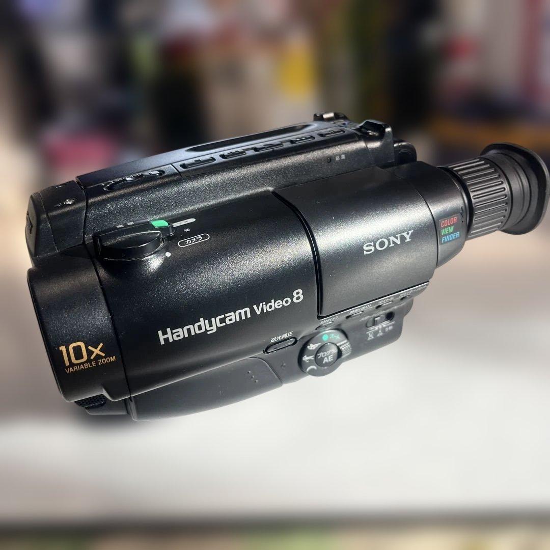 SONY Video8 ビデオカメラ　CCD-TR230 ⑦