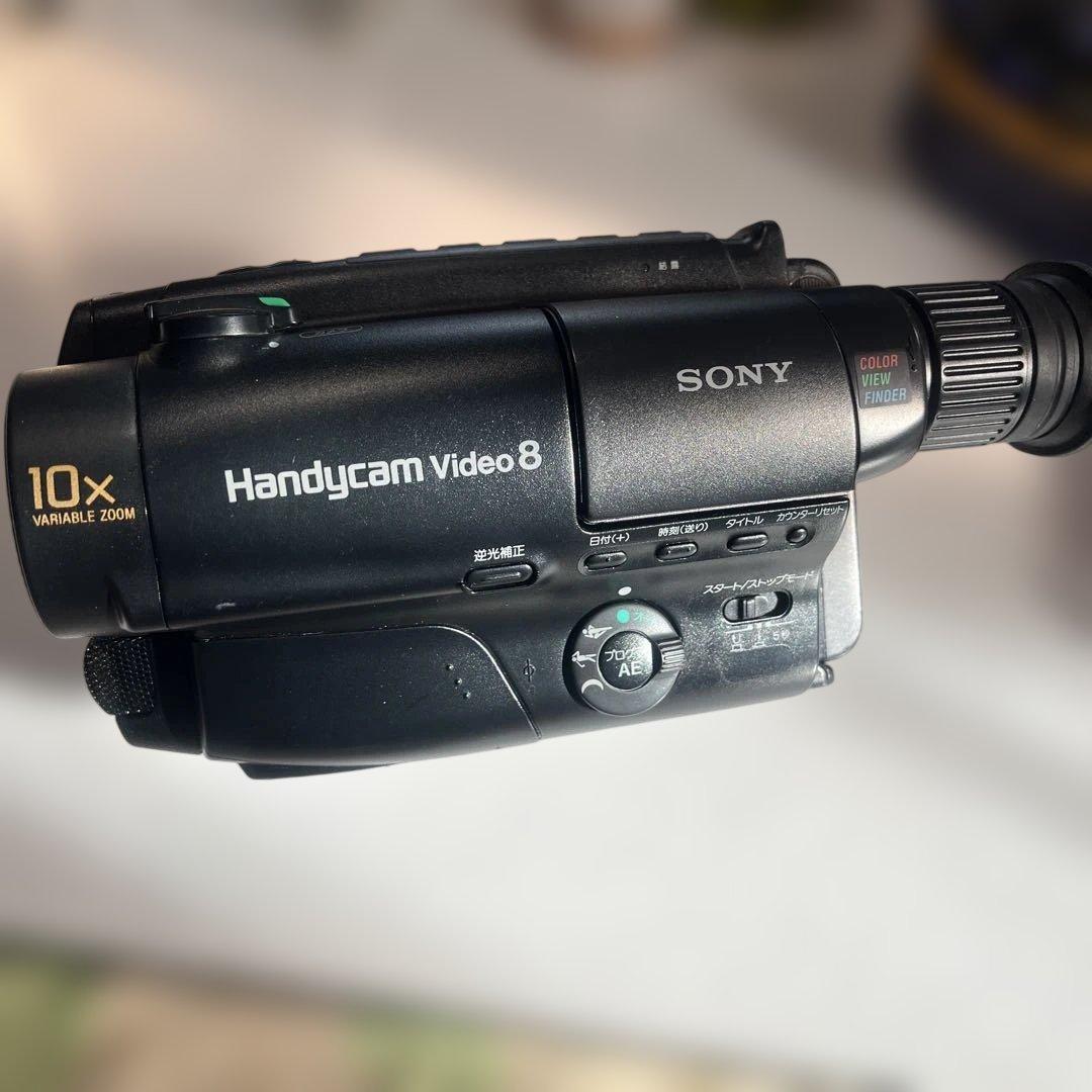 SONY Video8 ビデオカメラ　CCD-TR230 ⑦