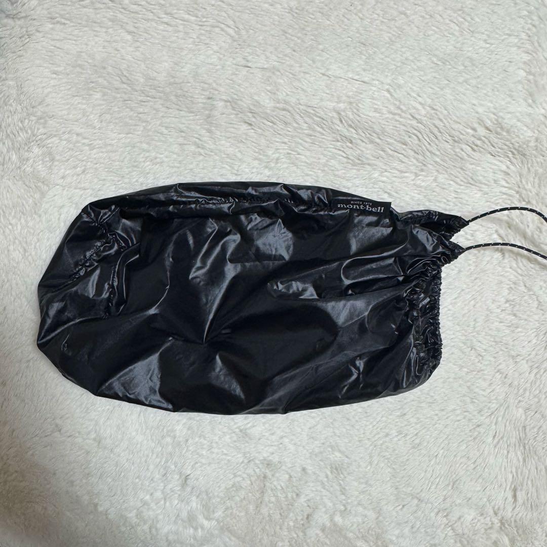 美品モンベルGORE-TEX 800FP U.L.トラベルダウンコートM黒