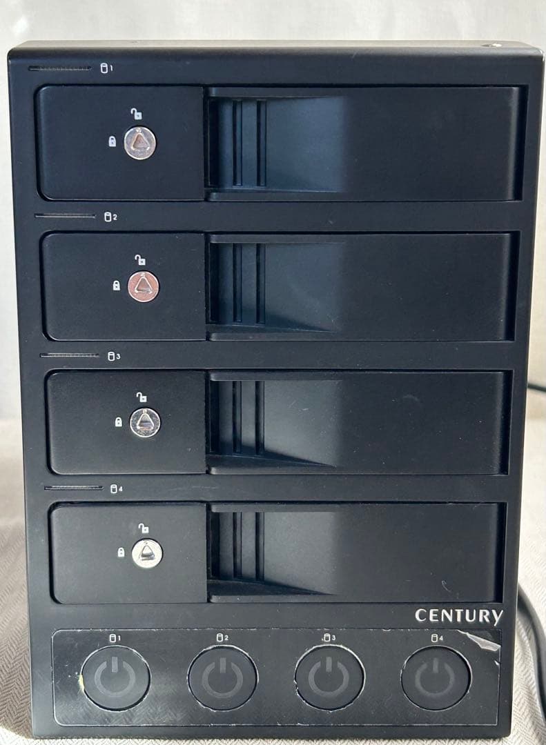 CENTURY 裸族のカプセルホテル Ver.2 CRCH35U3IS2 4ベイ