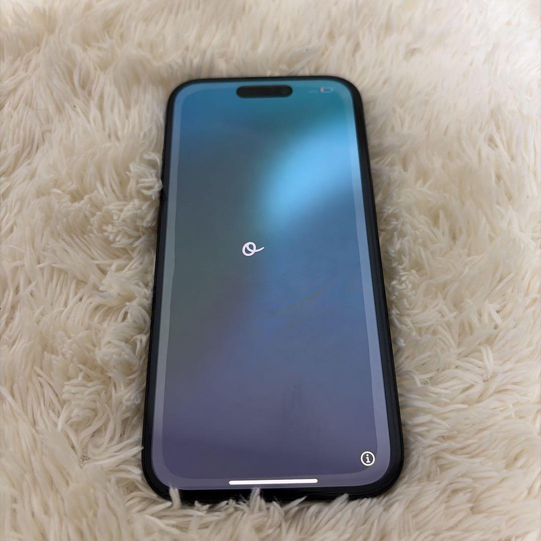 ア*3様 iPhone 15 256GB ブラック カメラ割れ　ジャンク