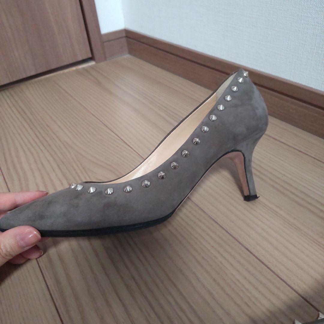 PELLICO スタッズ付き グレー ANDREA 37