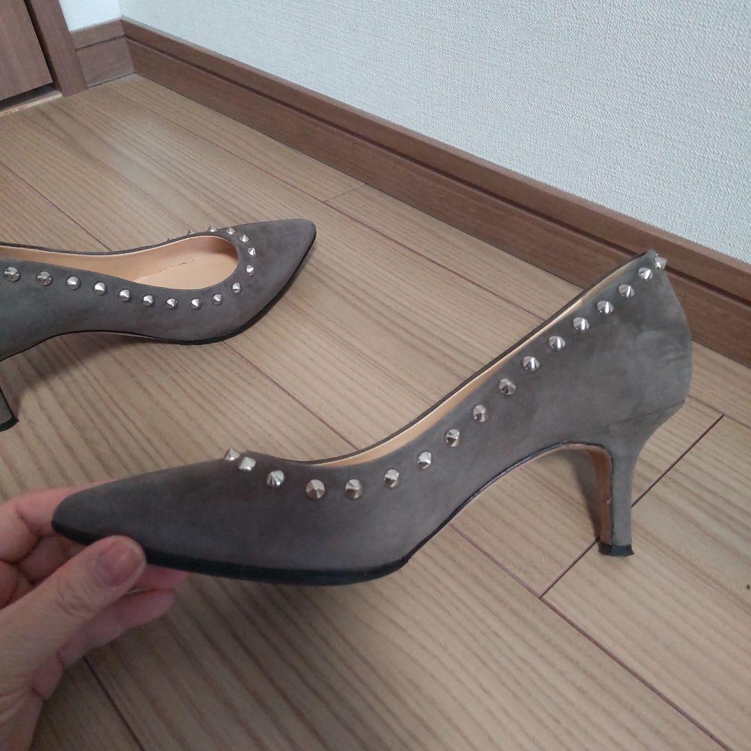 PELLICO スタッズ付き グレー ANDREA 37