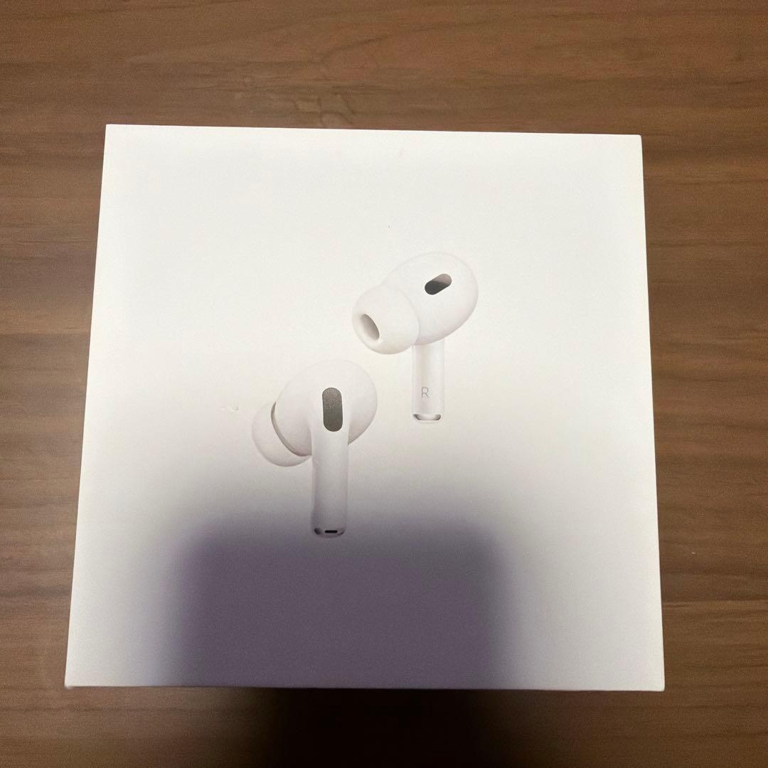 AirPods pro 2 ブラックカーボンファイバーケース入り